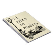 Ich würde eher mit Vintager Illustration lesen Notizblock (Rechte Seite)