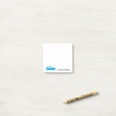 Ich würde eher Motoring - Mini Cooper - Hell Blau Post-it Klebezettel (Auf Schreibtisch)