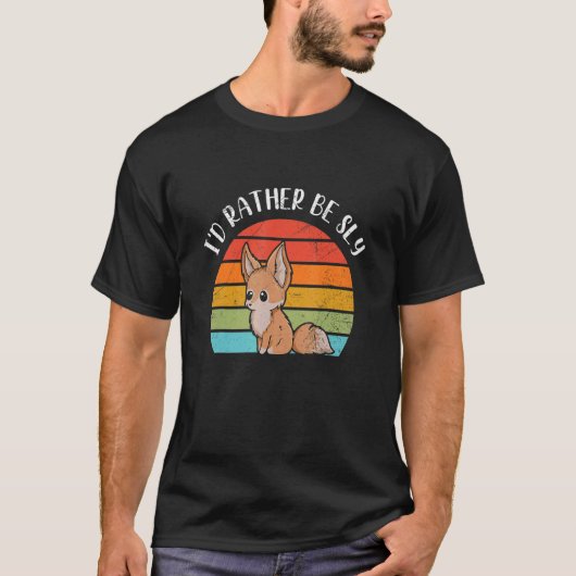 Ich würde eher nur einen Fennec-Fuchs-Experten zit T-Shirt (Vorderseite)