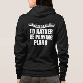Ich würde eher Piano-Funny-Pianist spielen Hoodie