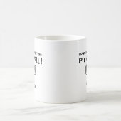 Ich würde eher Pickleball Individuelle Name Black Kaffeetasse (Mittel)