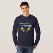 Ich würde eher Pickleball Individuelle Name Blue s T-Shirt (Vorne ganz)