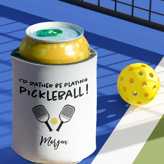 Ich würde eher Pickleball-Individuelle Name lustig Dosenkühler