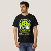 Ich würde eher Pickleball spielen T-Shirt (Vorne ganz)