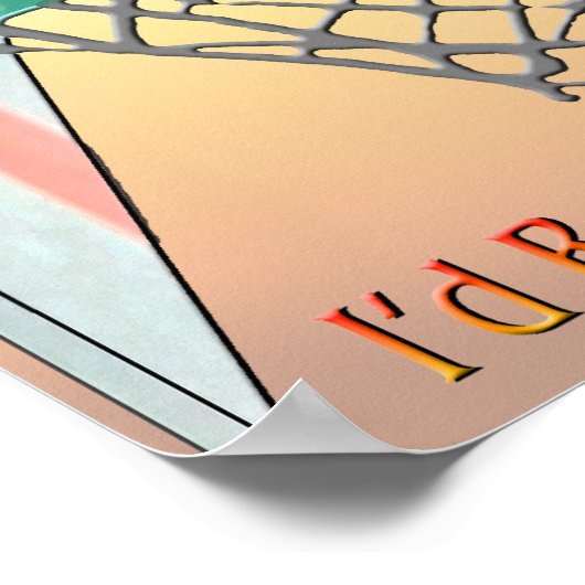 Ich würde eher Poster schießen (Ecke)