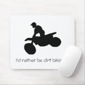 Ich würde eher radfahrende… Mausunterlage des Mousepad (Mit Mouse)