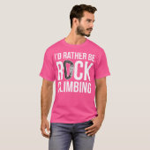Ich würde eher Rock Climbing sein T-Shirt (Vorne ganz)