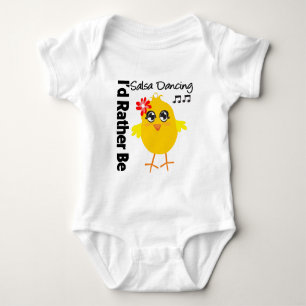 Ich würde eher Salsa tanzen Baby Strampler
