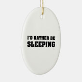 Ich würde eher schlafen keramik ornament (Rechts)