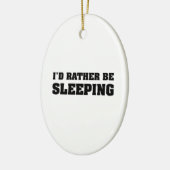Ich würde eher schlafen keramik ornament (Links)
