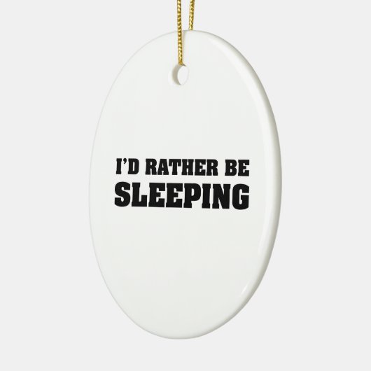 Ich würde eher schlafen keramik ornament (Links)