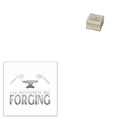 Ich würde eher Schwarzschmiedehammer schmieden Gummistempel (Stempel)