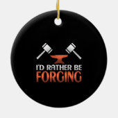 Ich würde eher Schwarzschmiedehammer schmieden Keramik Ornament (Hinten)