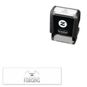 Ich würde eher Schwarzschmiedehammer schmieden Permastempel (Beispiel)