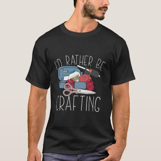 Ich würde eher Seamstress-Seefutter für Nähboote h T-Shirt (Vorderseite)