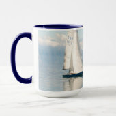 Ich würde eher segeln, Nachrichten oder Namen anpa Tasse (Links)