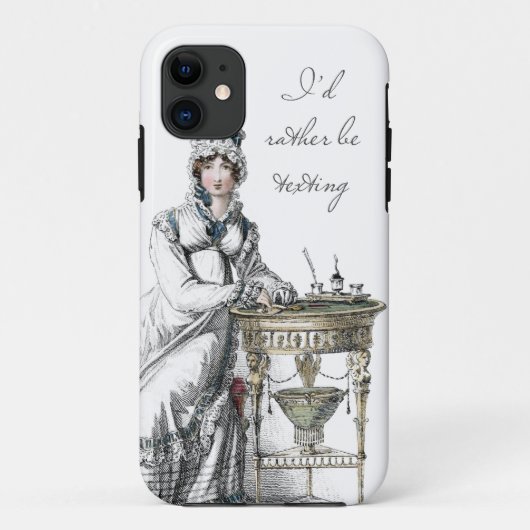 Ich würde eher simse Regentschafts-Mode-Platte Case-Mate iPhone Hülle (Rückseite)
