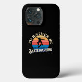 Ich würde eher Skateboarding sein Case-Mate iPhone Hülle (Rückseite)