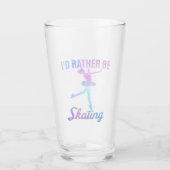 Ich würde eher Skaten sein Glas (Vorderseite)