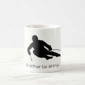 Ich würde eher Ski fahrende… Tasse sein (Mittel)