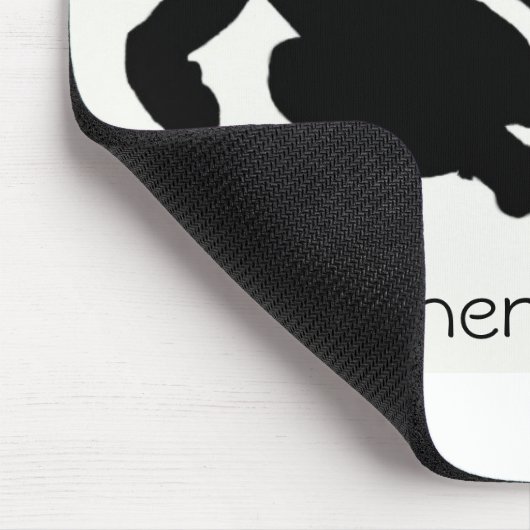 Ich würde eher Ski fahrendes… mousepad sein (Ecke)