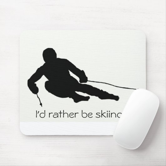Ich würde eher Ski fahrendes… mousepad sein (Mit Mouse)