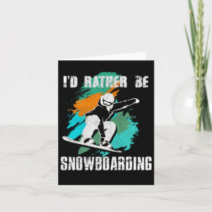 Ich würde eher Snowboarden für Snowboarder und Boa Karte