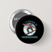 Ich würde eher Snowboarden Retro Ski Goggles Winte Button (Vorne & Hinten)