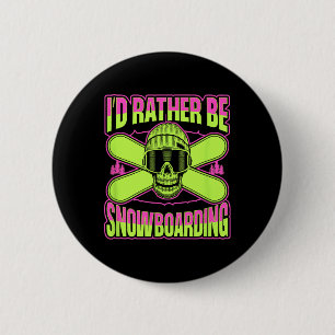 Ich würde eher Snowboarden Skull Snowboarder Slope Button