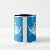 Ich würde eher Snowboarding-Tasse sein Zweifarbige Tasse (Mittel)