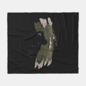 Ich würde eher Spaß am Klettern machen Rock Climbi Fleecedecke (Vorderseite (Horizontal))