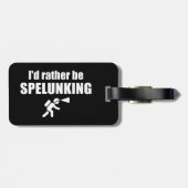 Ich würde eher spelunken gepäckanhänger (Rückseite horizontal)