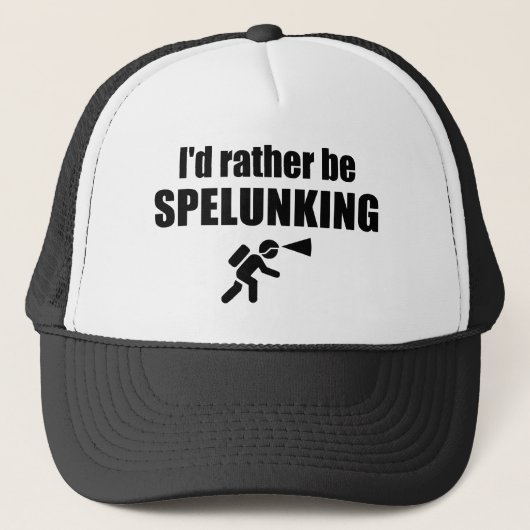 Ich würde eher spelunken truckerkappe (Vorderseite)