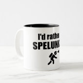Ich würde eher spelunken zweifarbige tasse (Vorderseite Links)