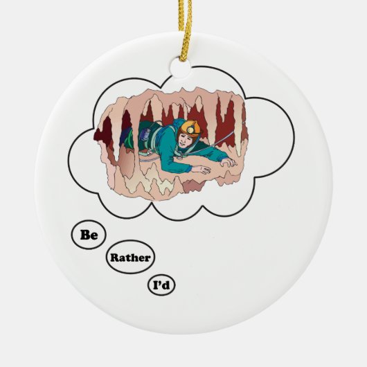 Ich würde eher Spelunking 3 sein Keramikornament (Vorne)