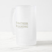 Ich würde eher Spiel sein Mattglas Bierglas (Vorderseite Links)