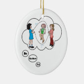 Ich würde eher springendes Seil 4 sein Keramikornament (Rechts)