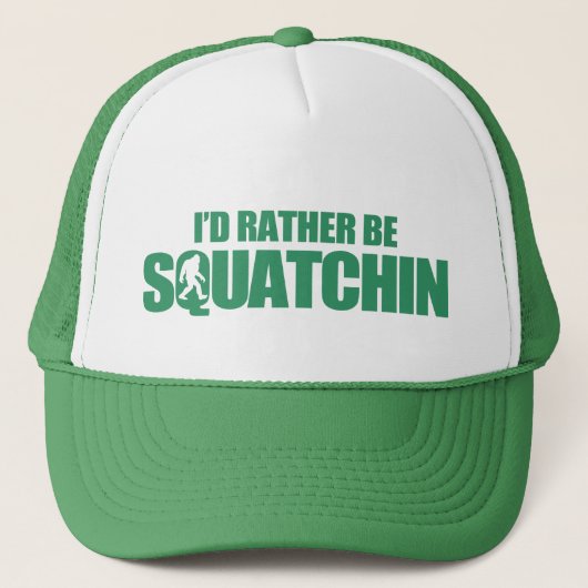Ich würde eher squatchin sein truckerkappe (Vorderseite)