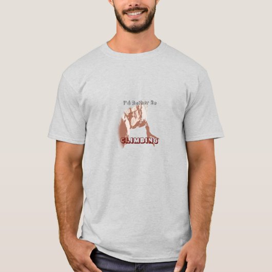Ich würde eher T - Shirt klettern (Vorderseite)