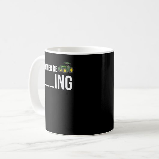 Ich würde eher T - Shirt züchten Funny Bauer Gesch Kaffeetasse (Vorderseite Links)
