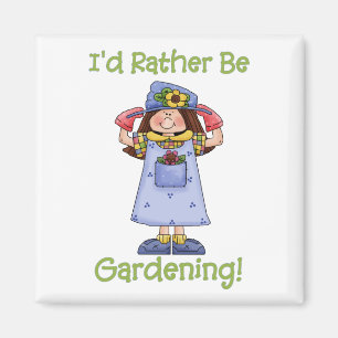Ich würde eher T-Shirts und Geschenke garten Magnet