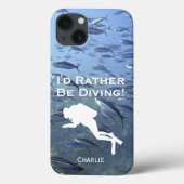 Ich würde eher tauchen. Personalisieren. Case-Mate iPhone Hülle (Rückseite)