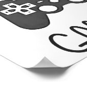 Ich würde eher Videospiele spielen Poster (Ecke)