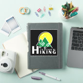 Ich würde eher wandern aufkleber (iPad Hülle)