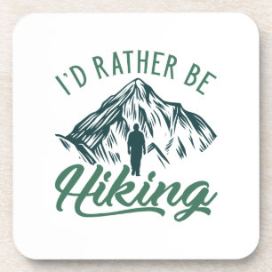 Ich würde eher wandern getränkeuntersetzer