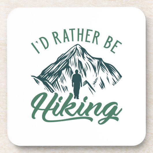 Ich würde eher wandern getränkeuntersetzer (Vorderseite)
