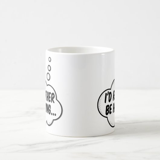 Ich würde eher wandern kaffeetasse (Mittel)