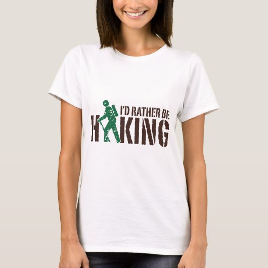 Ich würde eher wandern T-Shirt (Vorderseite)