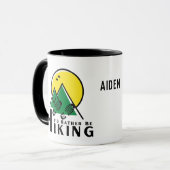 Ich würde eher wandern tasse (Vorderseite Links)