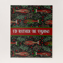 Ich würde eher Weihnachtsbachforelle fischen
